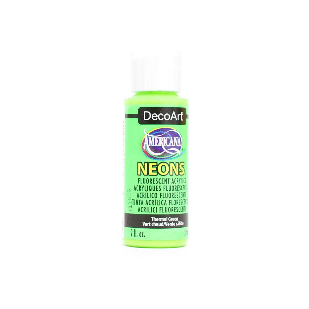 DecoArt, Americana, Acrylic, Paint, 2oz, Thermal Green